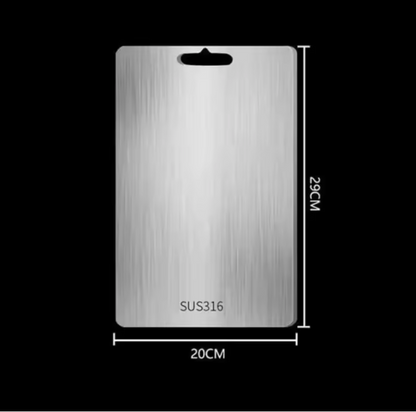 Planche à découper style titane