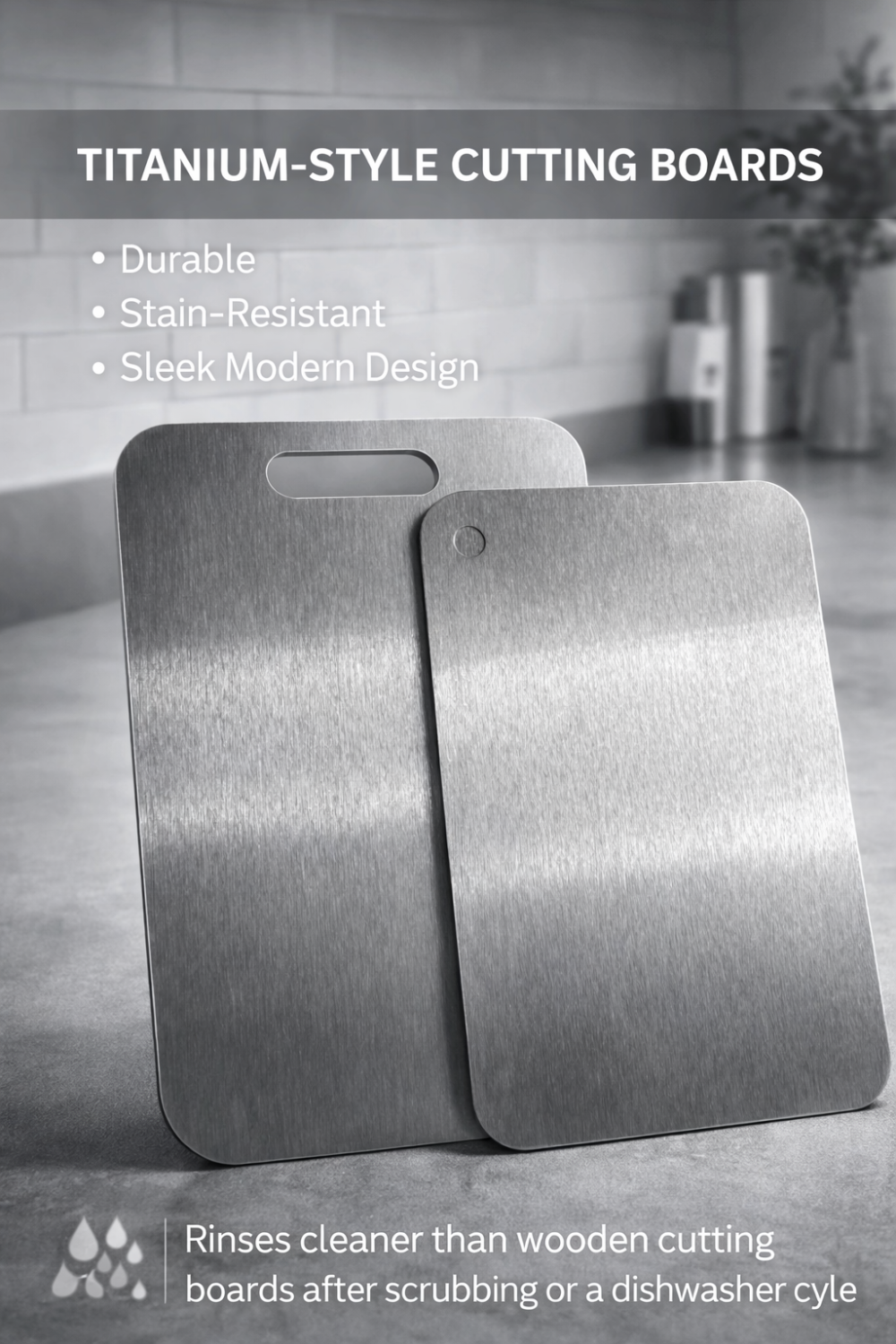 Mytiboard Titanium Style Cutting Board